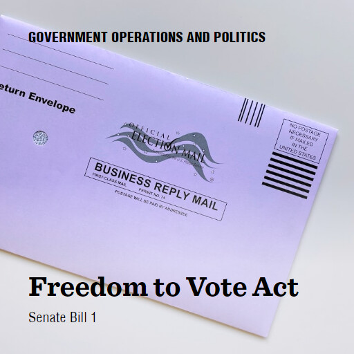 S.1 118 Freedom to Vote Act (2)